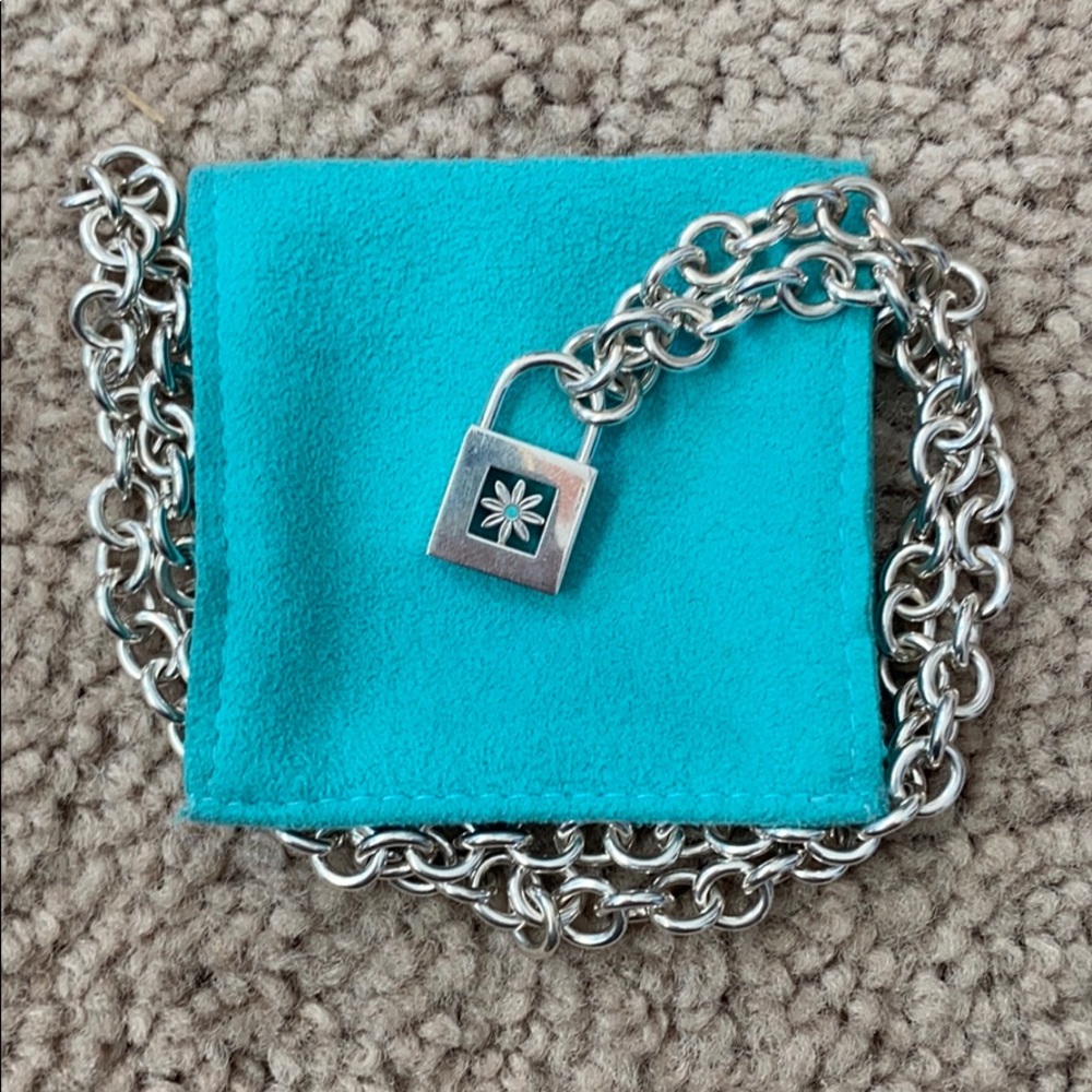 Tiffany & Co Lock Necklace- lock only